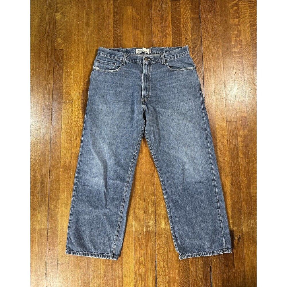 Vintage Levis 569 Jeans Mens 38x30 Blue Loose Straight Baggy Skater Y2K